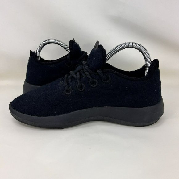 Allbirds Wool Runners Running Shoes Black Women’s Size 8 - Picture 5 of 9